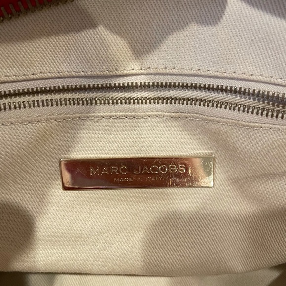 Marc Jacobs Bowler red leather bag - Picture 6 of 6